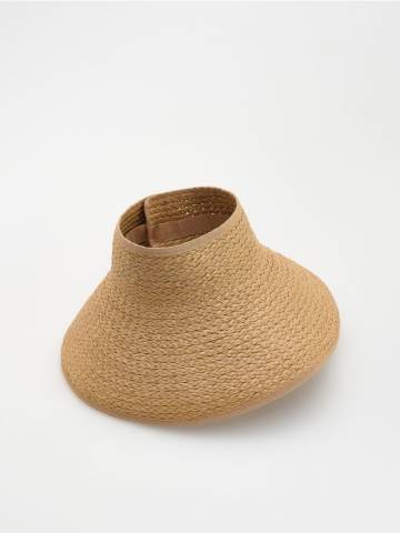 Reserved - LADIES` SUNVISOR - коричневий - 724CO-88X Reserved - LADIES` SUNVISOR - коричневий - 724CO-88X