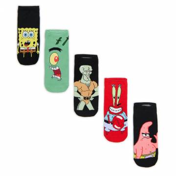 Cropp - 5 пачка шкарпеток SpongeBob SquarePants - різнобарвний Cropp - 5 пачка шкарпеток SpongeBob SquarePants - різнобарвний