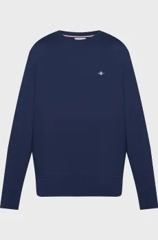 Мужской темно-синий свитшот SHIELD Синий M Gant 2003335