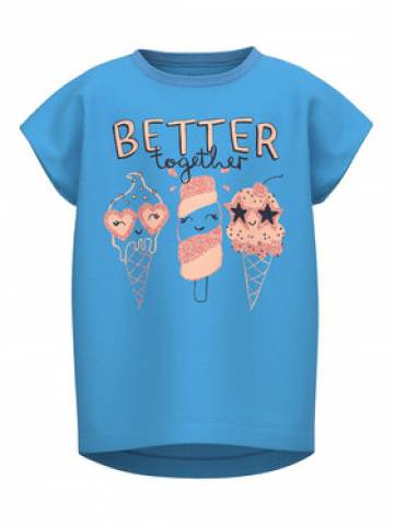 NAME IT Футболка 13215037 Голубий Loose Fit NAME IT Футболка 13215037 Голубий Loose Fit