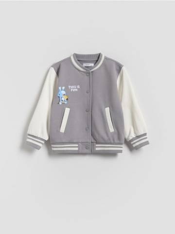 Reserved - Худі Bluey - світло-сірий - 383DB-09X Reserved - Худі Bluey - світло-сірий - 383DB-09X