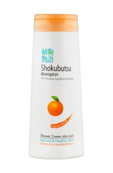 Крем-гель для душа Shokubutsu Monogatari Orange Peel Oil с апельсиновым маслом, 200 мл