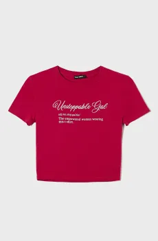 Женский малиновый топ Малиновый XS Tally Weijl STSCOPIMBA