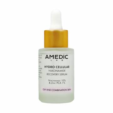 Восстанавливающая сыворотка для лица Amedic Hydro Cellular Niacinamide Recovery Serum, 30 мл