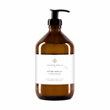 Парфюмированное жидкое мыло для рук и тела Essential Parfums Divine Vanille Body and Hand Soap унисекс, 500 мл Парфюмированное жидкое мыло для рук и тела Essential Parfums Divine Vanille Body and Hand Soap унисекс, 500 мл