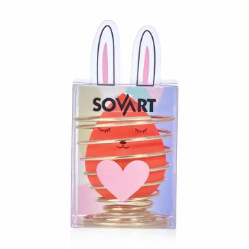 Бьюти блендер Sovart на подставке, кораловый Бьюти блендер Sovart на подставке, кораловый