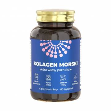 Морской коллаген Noble Health Marine Collagen Suplement Diety, 60 капсул Морской коллаген Noble Health Marine Collagen Suplement Diety, 60 капсул