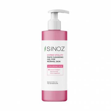 Очищающий гель Sinoz Hyper Vitality Face Cleansing Gel для нормальной кожи лица, 400 мл Очищающий гель Sinoz Hyper Vitality Face Cleansing Gel для нормальной кожи лица, 400 мл