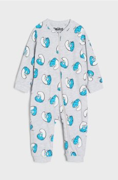 Бавовняний сліп для немовлят The Smurfs - сірий