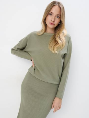 Mohito - В’язаний светр - оливковий - XL Mohito - В’язаний светр - оливковий - XL