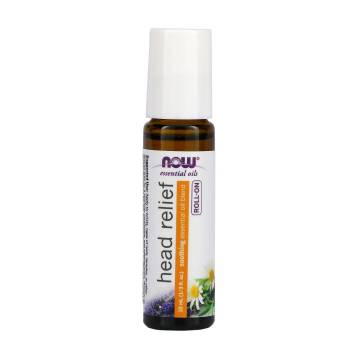 Смесь эфирных масел Now Foods Head Relief при головной боле, 10 мл Смесь эфирных масел Now Foods Head Relief при головной боле, 10 мл