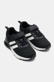 Легкі кросівки на липучці - чорний