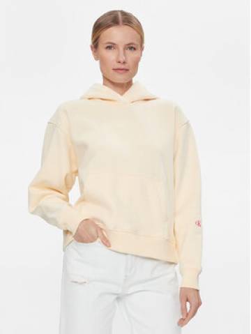 Calvin Klein Jeans Світшот Back Bold Monologo J20J222895 Жовтий Relaxed Fit Calvin Klein Jeans Світшот Back Bold Monologo J20J222895 Жовтий Relaxed Fit