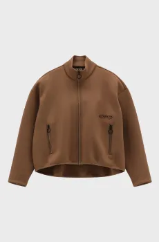 Женская коричневая спортивная кофта STRETCH Коричневый XS CMP 35D4906-P518