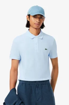 Мужское голубое поло L.12.12 Голубой S Lacoste PH4012T01