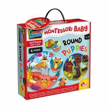 Настольная игра LISCIANI Montessori Baby Round Puppies Мама и малыш, от 1 года, 6.7*28.5*28.5 см, 42 элемента (106004) Настольная игра LISCIANI Montessori Baby Round Puppies Мама и малыш, от 1 года, 6.7*28.5*28.5 см, 42 элемента (106004)