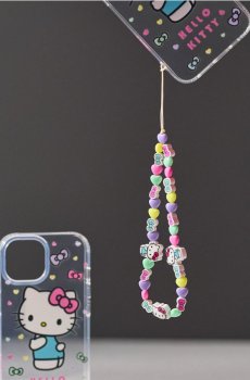 Ланцюжок для телефону Hello Kitty - різнобарвний