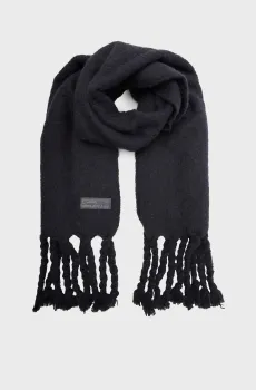 Женский темно-синий шарф TOMMY TWIST SCARF Синий ONESIZE Tommy Hilfiger AW0AW15530