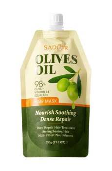 Маска для волос Sadoer Olives Oil Nourish Soothing Dense Repair Hair Mask, 350 г