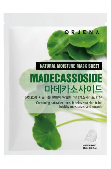 Тканевая маска для лица ORJENA Natural Moisture Mask Sheet Madecassoside с азиатской центеллой, 23 мл