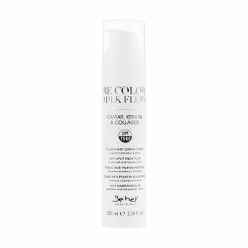 Молочко для секущихся кончиков волос Be Hair Be Color Milk Fluid pH 7.5-8.0 с икрой, кератином и коллагеном, 100 мл Молочко для секущихся кончиков волос Be Hair Be Color Milk Fluid pH 7.5-8.0 с икрой, кератином и коллагеном, 100 мл