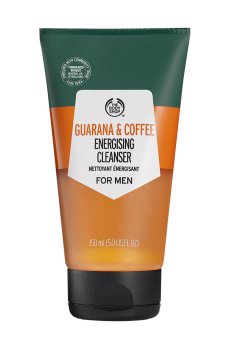 Мужской гель для умывания лица The Body Shop Energising Cleanser Гуарана и кофе, 150 мл
