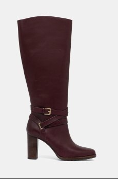 Кожаные сапоги Lauren Ralph Lauren Cllns Tl Hl