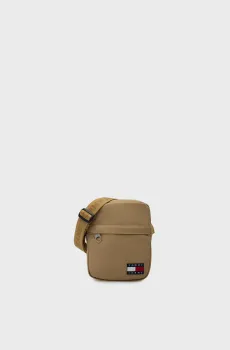Мужская бежевая сумка DAILY Бежевый ONESIZE Tommy Jeans AM0AM13710