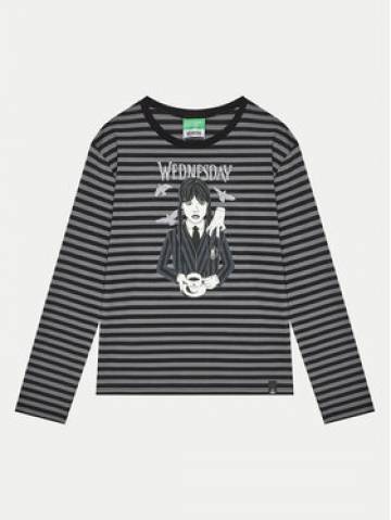 United Colors Of Benetton Блузка 37JPC10ME Чорний Regular Fit United Colors Of Benetton Блузка 37JPC10ME Чорний Regular Fit