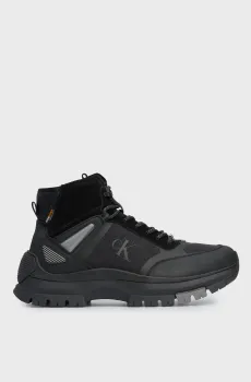 Мужские черные хайтопы Черный 40 Calvin Klein YM0YM00762
