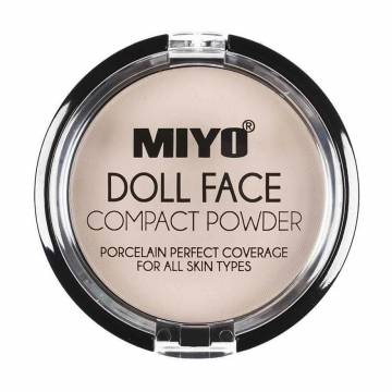 Компактная пудра для лица Miyo Doll Face Compact Powder 01 Vanilla, 7.5 г Компактная пудра для лица Miyo Doll Face Compact Powder 01 Vanilla, 7.5 г