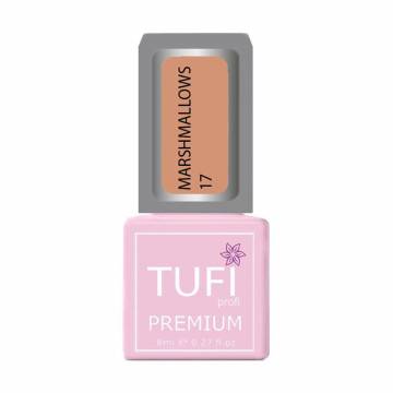 Гель-лак для ногтей Tufi Profi Premium Marshmallows 17 Персик, 8 мл Гель-лак для ногтей Tufi Profi Premium Marshmallows 17 Персик, 8 мл