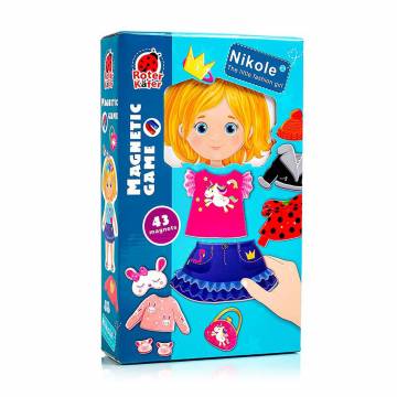 Магнитная игра-одевашка Vladi Toys Николь, от 3 лет, 43 магнита (RZ2010-07) Магнитная игра-одевашка Vladi Toys Николь, от 3 лет, 43 магнита (RZ2010-07)
