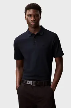 Мужское темно-синее поло SUPIMA CHEST EMB Синий XL Calvin Klein LV04LB276G