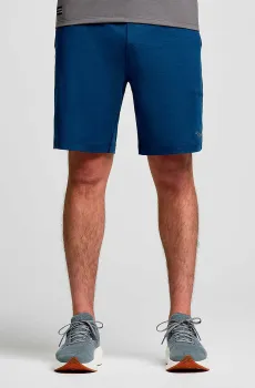 Мужские синие шорты TRIUMPH 8" Синий S Saucony SAM800369-NVH