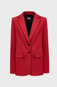 Женский красный жакет PUNTO Красный 38 Karl Lagerfeld 240W1412
