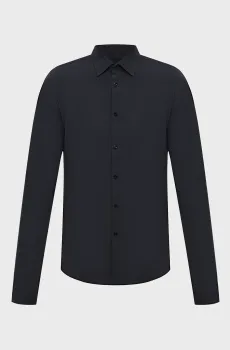 Мужская черная рубашка Черный 39 Karl Lagerfeld 563615.605003;990
