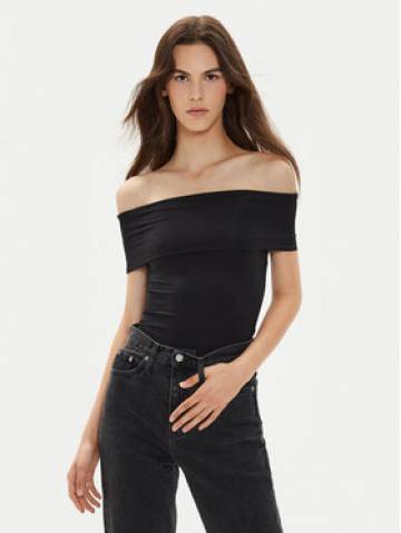 JJXX Топ Saga 12273790 Чорний Slim Fit