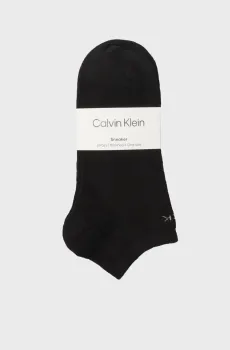 Женские черные носки (3 пары) Черный ONESIZE Calvin Klein 701218768