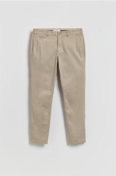 Reserved - Картаті штани-чиноси - бежевий - YV913-80P