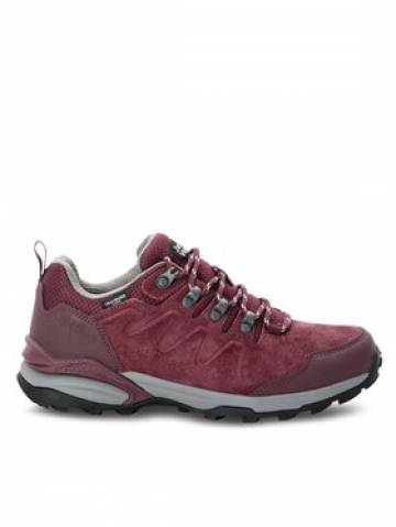 Jack Wolfskin Трекінгові черевики Refugio Texapore Low W 4050821 Рожевий Jack Wolfskin Трекінгові черевики Refugio Texapore Low W 4050821 Рожевий