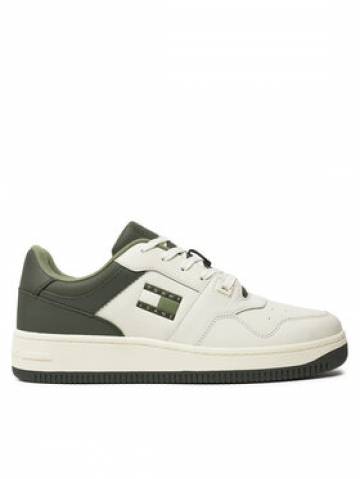 Tommy Jeans Снікерcи Tjm Basket Leather EM0EM01434 Зелений Tommy Jeans Снікерcи Tjm Basket Leather EM0EM01434 Зелений