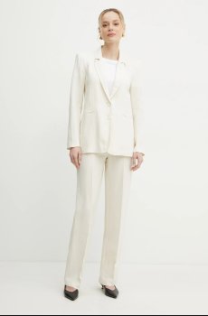 Пиджак с примесью льна Patrizia Pepe