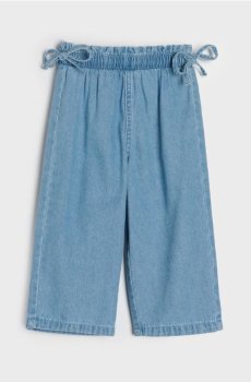 Джинси wide leg - синій