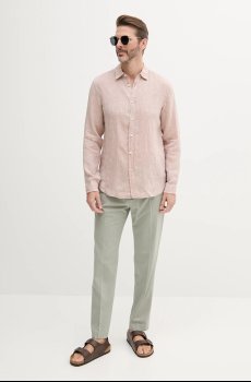 Льняная рубашка United Colors of Benetton