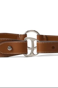 Кожаный ремень Lauren Ralph Lauren