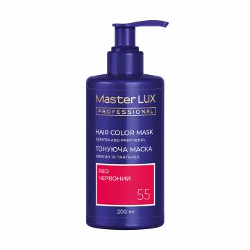 Тонирующая маска для волос Master LUX Professional Hair Color Mask 55 Красный, 200 мл Тонирующая маска для волос Master LUX Professional Hair Color Mask 55 Красный, 200 мл