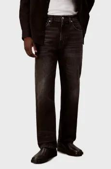Мужские черные джинсы 90S STRAIGHT KLEIN Черный 30-32 Calvin Klein Jeans LV04RE722G