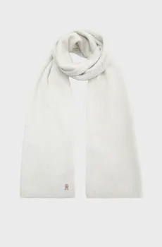 Женский серый шарф ELEVATED Серый ONESIZE Tommy Hilfiger AW0AW17788