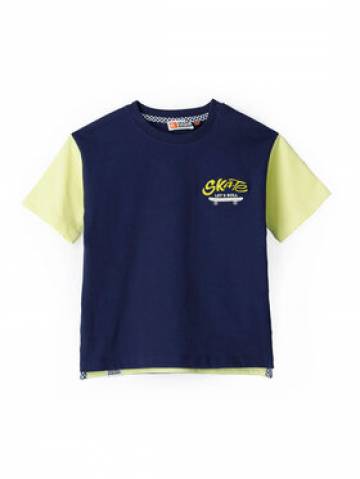 Original Marines Футболка DDP2026B Cиній Oversize Original Marines Футболка DDP2026B Cиній Oversize